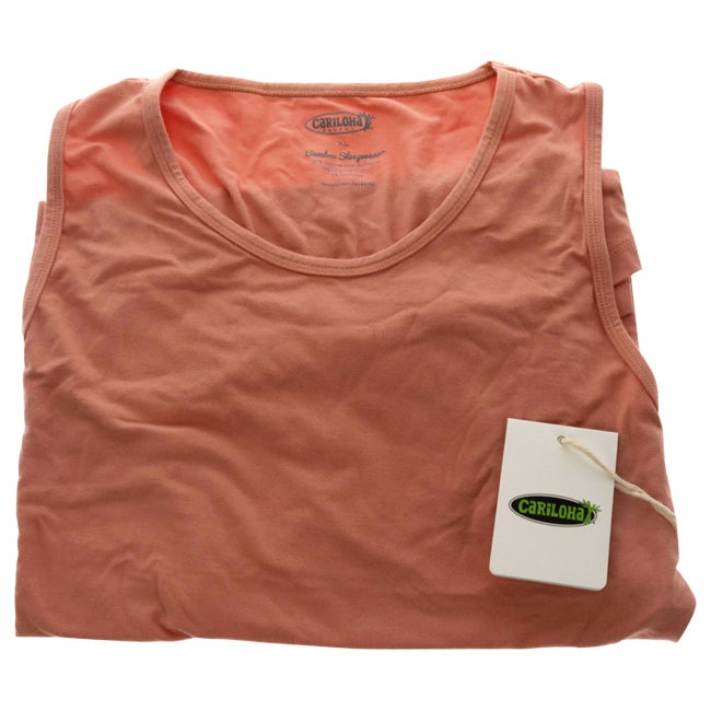 Cariloha Bamboo Sleep Tank Top - Coral by Cariloha for Women - 1 Pc T-Shirt (XL) Image 1