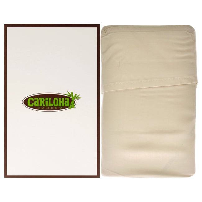 Cariloha Resort Bamboo Pillowcase Set - Coconut Milk-King by Cariloha for Unisex - 2 Pc Pillowcase Image 1