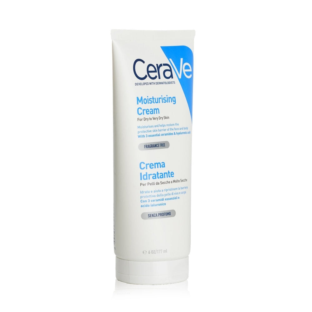 CeraVe Moisturising Cream For Dry to Very Dry Skin 177ml/6oz Image 2