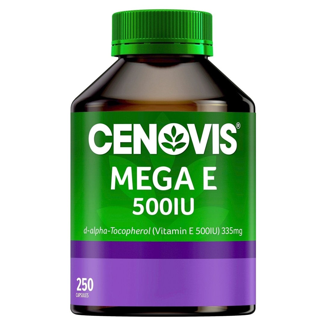 Cenovis [Authorized Sales Agent] Cenovis MEGA E 500mg - 250 Capsules 250pcs/box Image 1