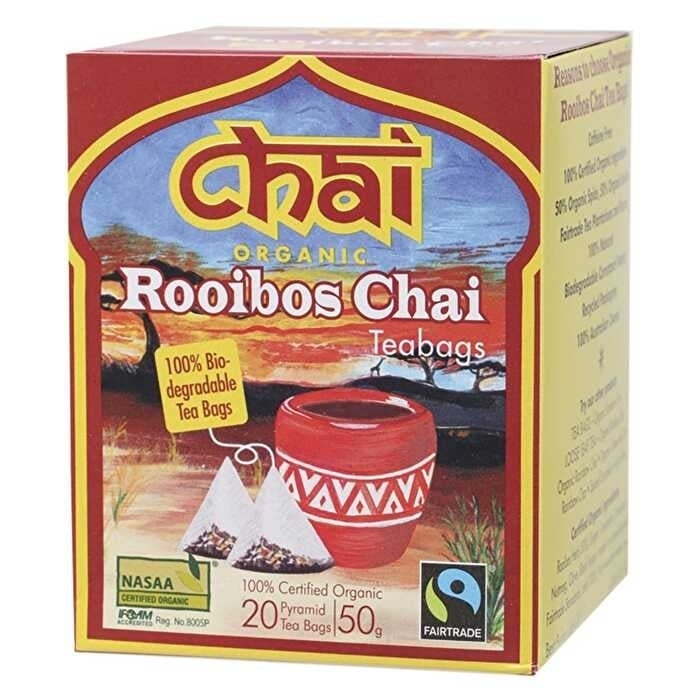 Chai Tea Organic Rooibos Chai Tea Bags 20pk Image 1