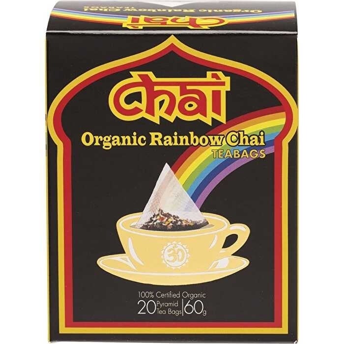 Chai Tea Organic Rainbow Chai Tea Bags 20pk Image 1