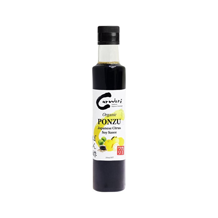 Carwari Organic Ponzu Japanese Citrus Soy Sauce 250ml Image 1