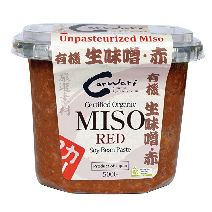 Carwari Organic Miso Paste Red 500g Image 1