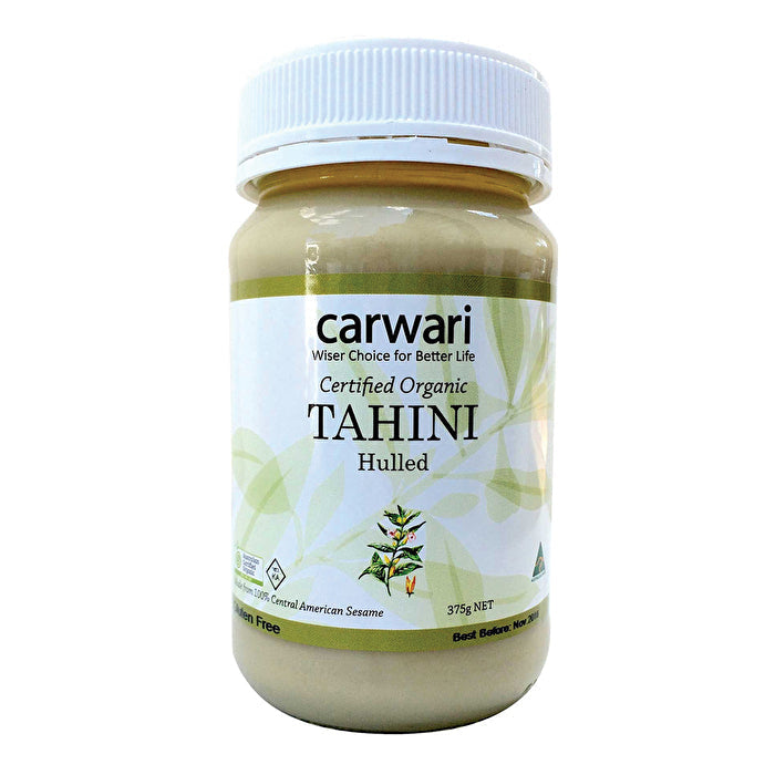 Carwari Organic Tahini Hulled 375g Image 1