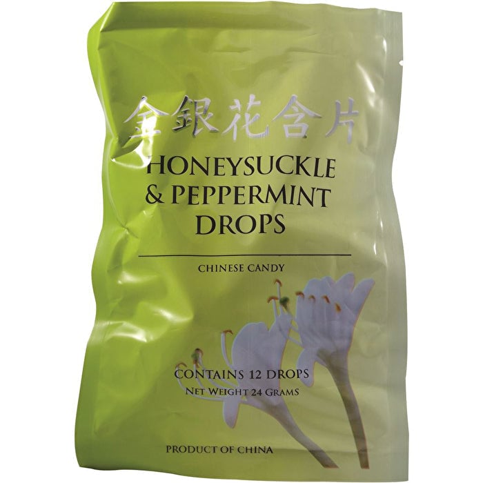 Cathay Herbal Honeysuckle and Peppermint Drops x 12 Pack Image 1