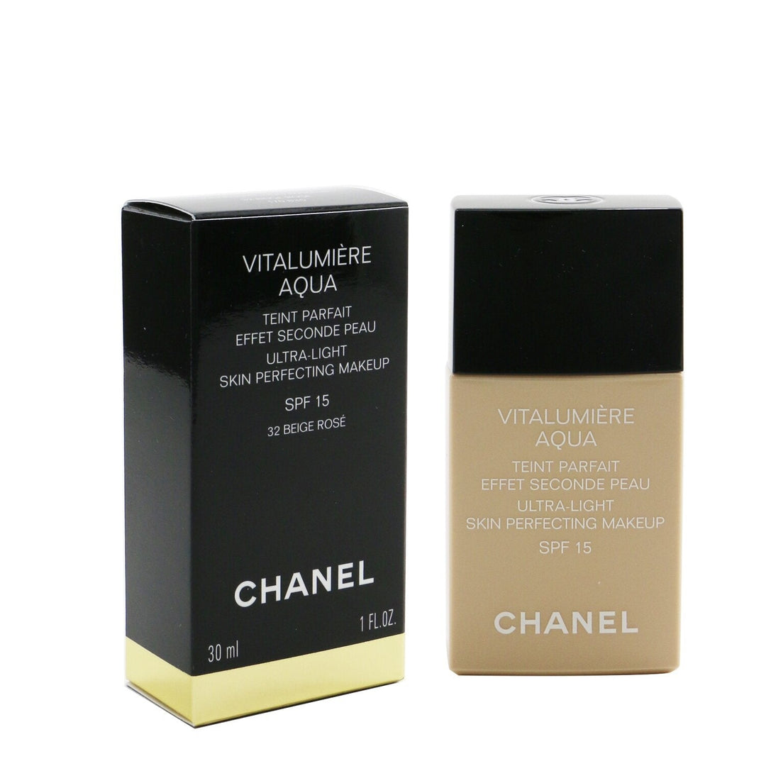 Chanel Vitalumiere Aqua Ultra Light Skin Perfecting M/U SPF15 - 20 Beige 30ml/1oz Image 11