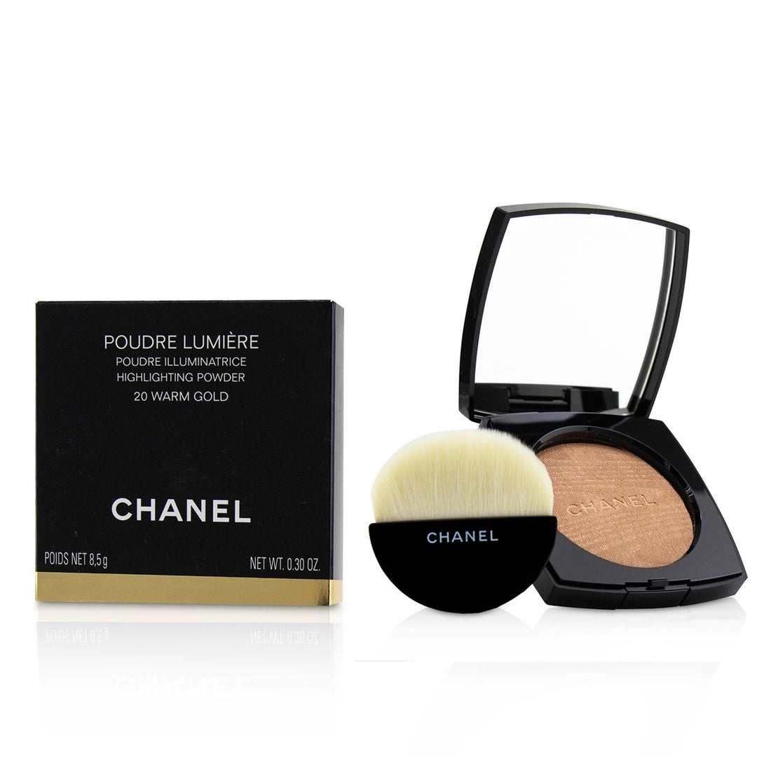 Chanel Poudre Lumiere Highlighting Powder - 10 Ivory Gold 8.5g/0.3oz Image 4