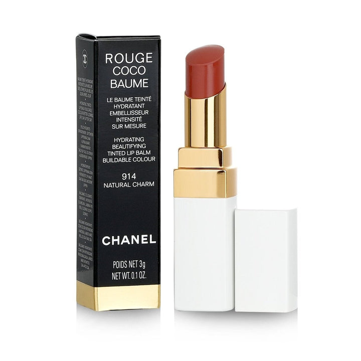 Chanel Rouge Coco Baume Hydrating Beautifying Tinted Lip Balm - 914 Natural Charm 3g/0.1oz Image 2