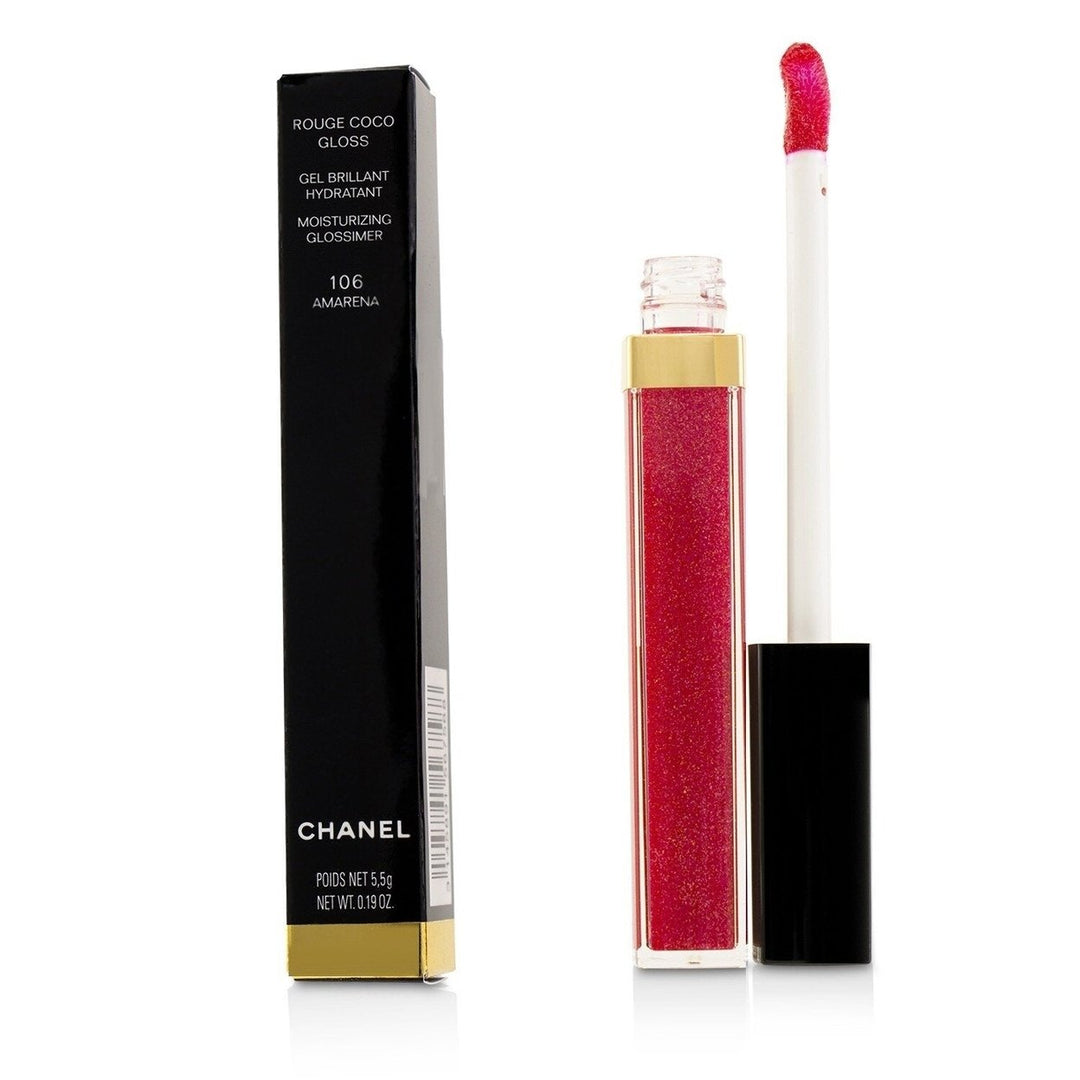 Chanel Rouge Coco Gloss Moisturizing Glossimer - 106 Amarena 5.5g/0.19oz Image 1