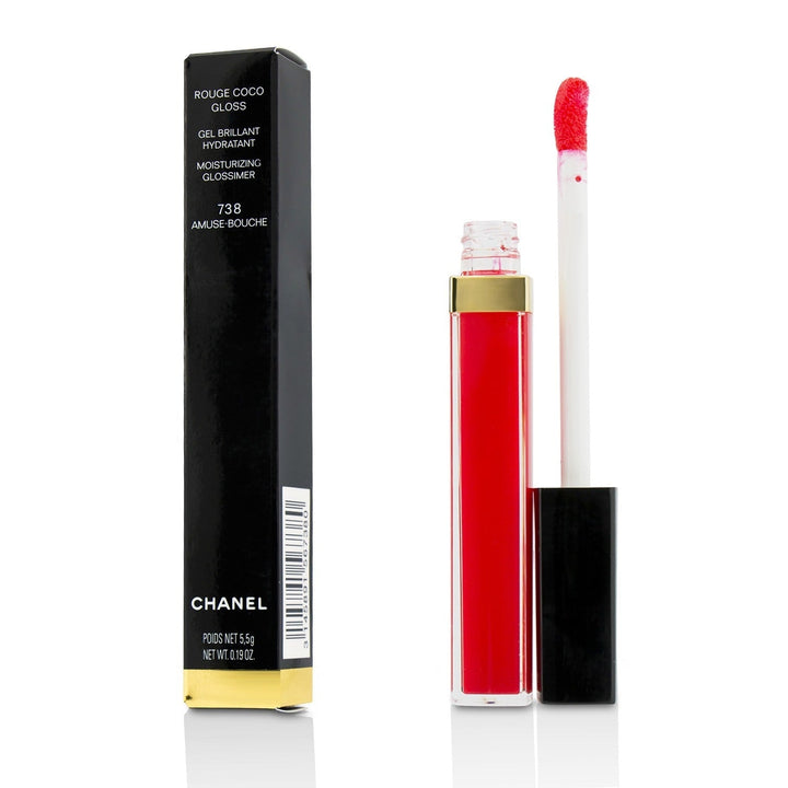 Chanel Rouge Coco Gloss Moisturizing Glossimer - 106 Amarena 5.5g/0.19oz Image 4