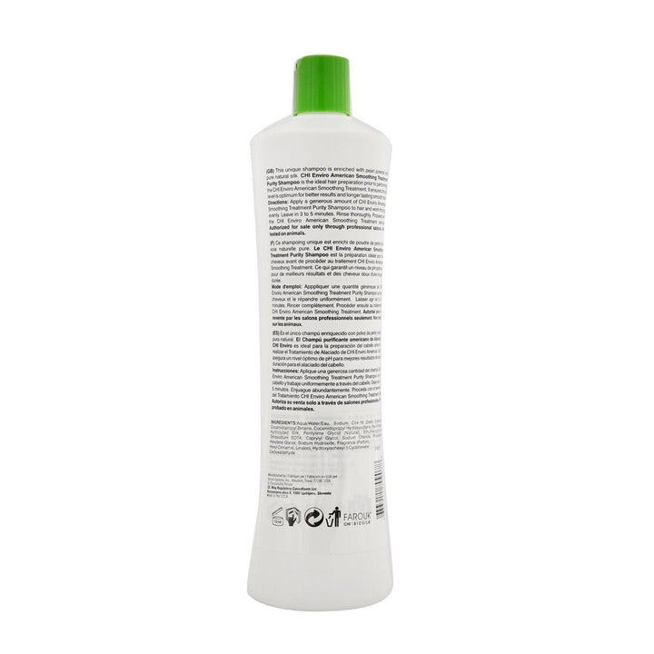 CHI Enviro American Smoothing Treatment Purity Shampoo 355ml/12oz Image 6