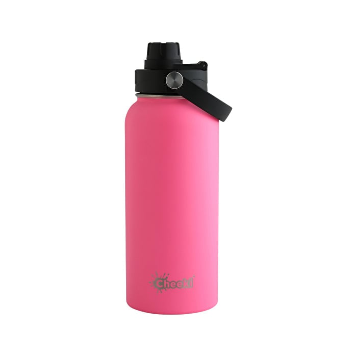 Cheeki Insulated Bottle Adventure Magenta (Large) 1000ml Image 1