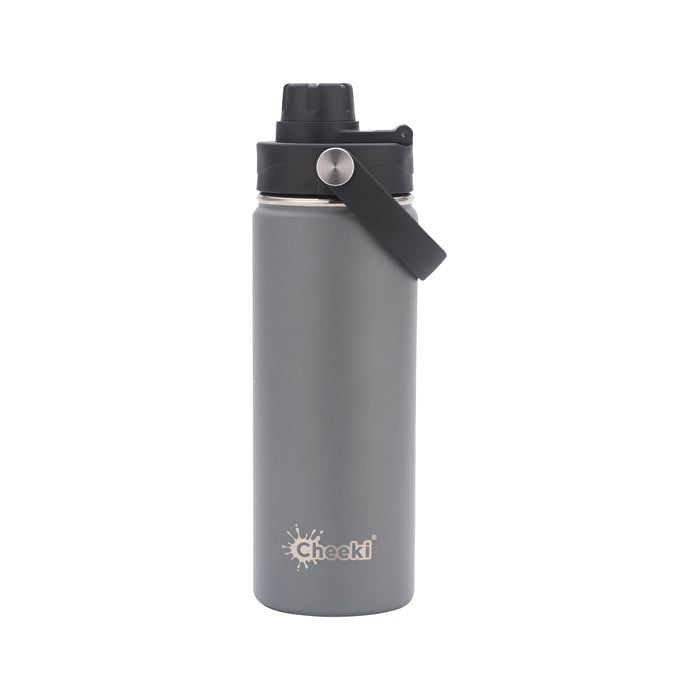 Cheeki Insulated Bottle Adventure Slate (Small) 600ml Image 1