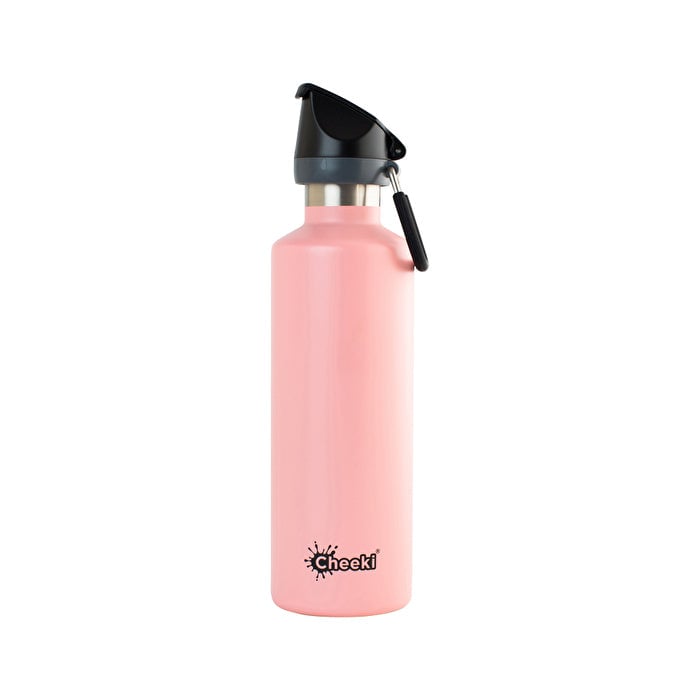 Cheeki Insulated Bottle Classic Pink 600ml Image 1