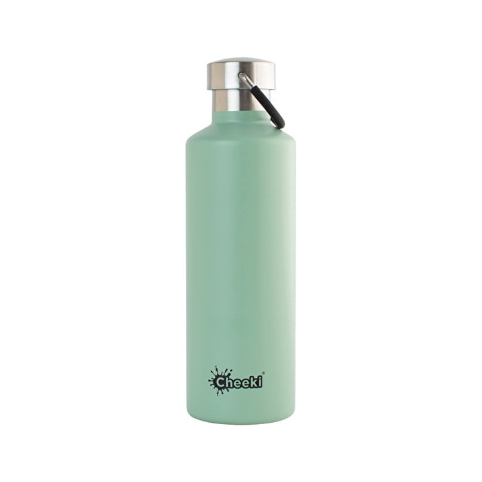 Cheeki Insulated Bottle Classic Pistachio 600ml Image 1