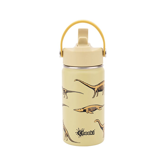 Cheeki Insulated Bottle Kids Dinosaur 400ml Image 1