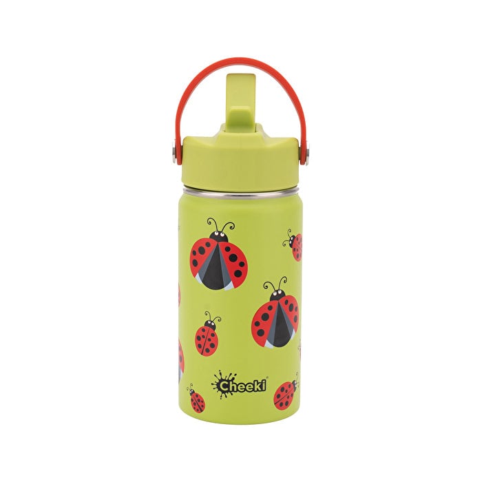 Cheeki Insulated Bottle Kids Ladybug 400ml Image 1