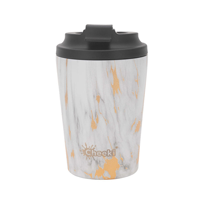 Cheeki Insulated Coffee Cup Marble 350ml Image 1