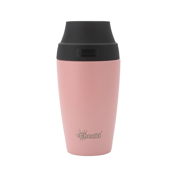 Cheeki Insulated Coffee Mug Pink 350ml Image 1