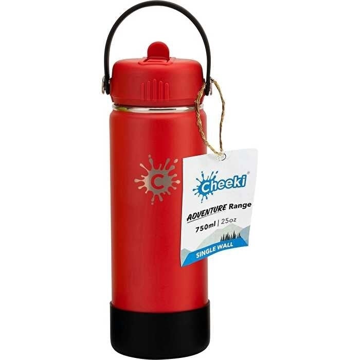 Cheeki Single Wall Bottle Adventure Ruby 750ml Image 1