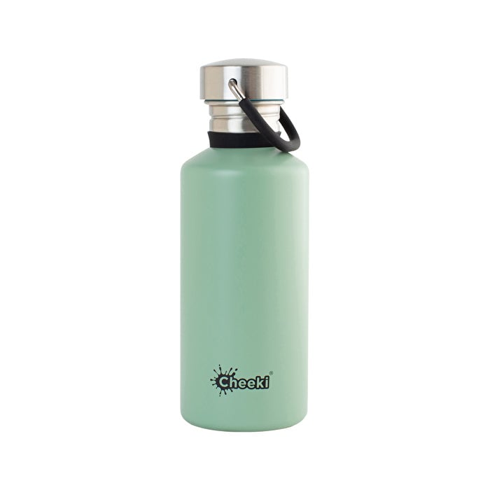 Cheeki Stainless Steel Bottle Classic Pistachio (Small) 500ml Image 1