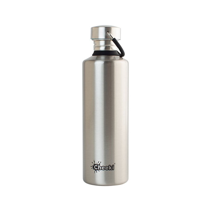 Cheeki Stainless Steel Bottle Classic Silver (Medium) 750ml Image 1