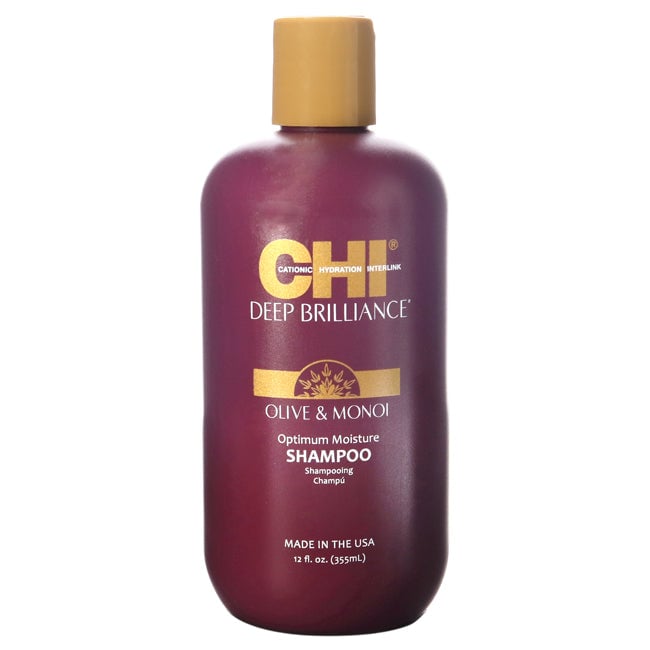 CHI Deep Brilliance Optimum Moisture Shampoo by CHI for Unisex - 12 oz Shampoo Image 1