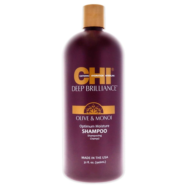 CHI Deep Brilliance Optimum Moisture Shampoo by CHI for Unisex - 32 oz Shampoo Image 1