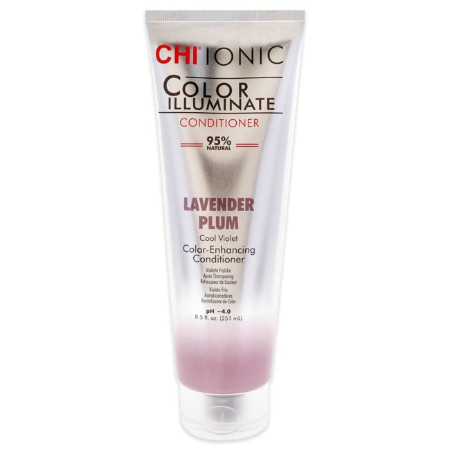 CHI Ionic Color Illuminate Conditioner - Lavender Plum by CHI for Unisex - 8.5 oz Conditioner Image 1