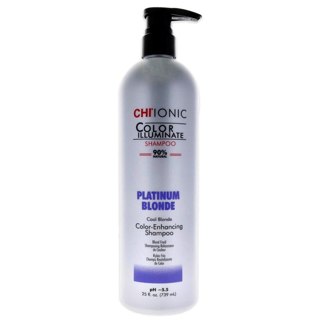 CHI Ionic Color Illuminate Shampoo - Platinum Blonde by CHI for Unisex - 25 oz Shampoo Image 1