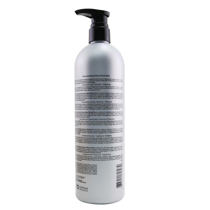 CHI Ionic Color Illuminate Shampoo - Platinum Blonde 739ml/25oz Image 3