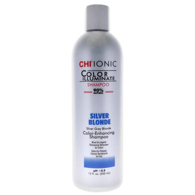 CHI Ionic Color Illuminate Shampoo - Silver Blonde by CHI for Unisex - 12 oz Shampoo Image 1