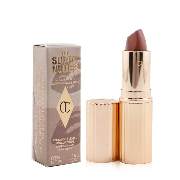 Charlotte Tilbury Matte Revolution (The Super Nudes) -  Super Fabulous (Deep Rose Brown Nude) 3.5g/0.12oz Image 2