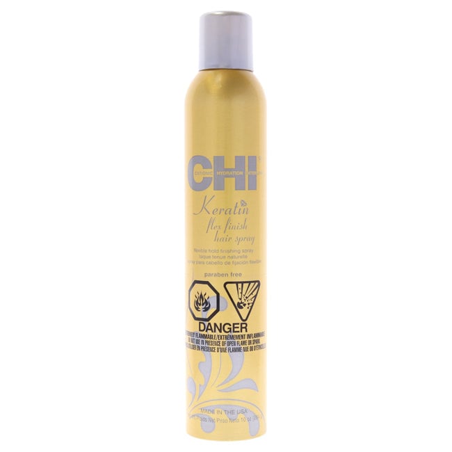 CHI Keratin Flex Finish Hairspray by CHI for Unisex - 10 oz Hair Spray Image 1