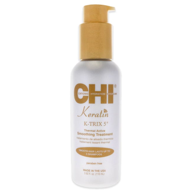 CHI Keratin K-Trix 5 Smoothing Treatment by CHI for Unisex - 3.92 oz Treatment Image 1