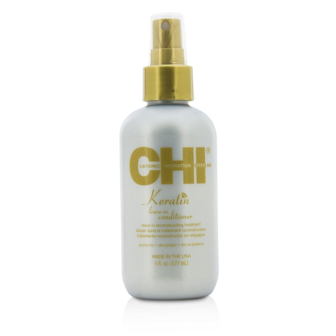 CHI Keratin Leave-In Conditioner (Leave in Reconstructive Treatment) 177ml/6oz Image 1