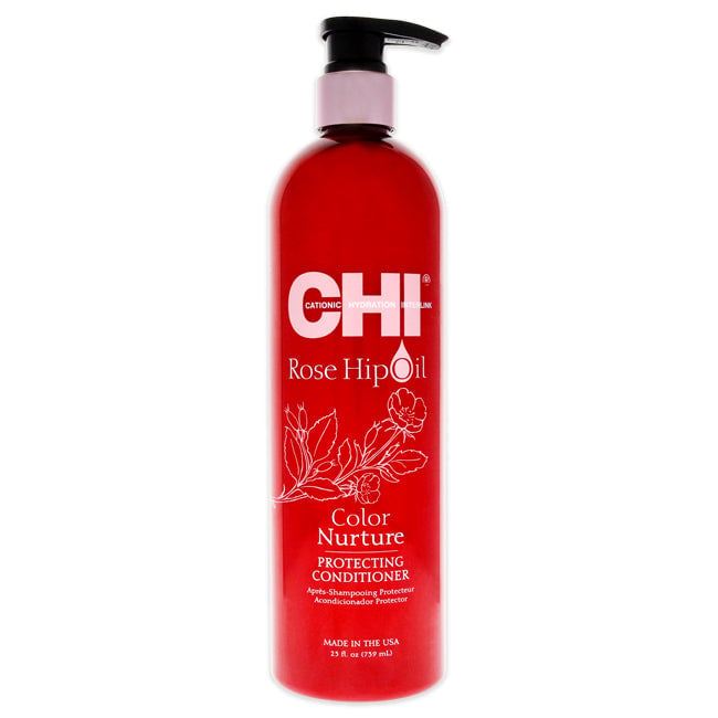 CHI Rose Hip Oil Color Nurture Protecting Conditioner by CHI for Unisex - 25 oz Conditioner Image 1