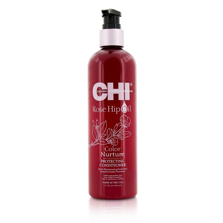 CHI Rose Hip Oil Color Nurture Protecting Conditioner 340ml/11.5oz Image 1