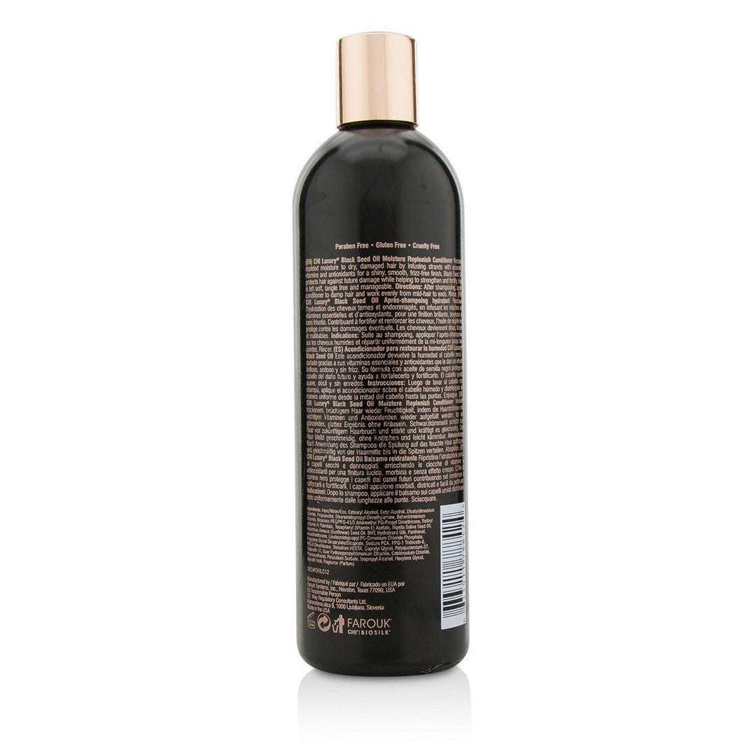 CHI Luxury Black Seed Oil Moisture Replenish Conditioner 355ml/12oz Image 3