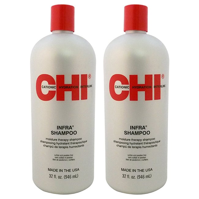 CHI Moisture Therapy Infra Shampoo by CHI for Unisex - 32 oz Shampoo - Pack of 2 Image 1