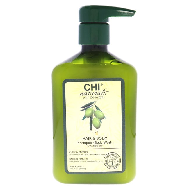 CHI Olive Naturals Hair and Body Shampoo Body Wash by CHI for Unisex - 11.5 oz Body Wash Image 1