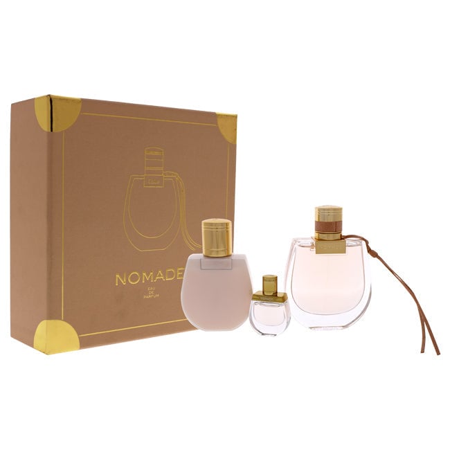 Chloe Nomade by Chloe for Women - 3 Pc Gift Set 2.5oz EDP Spray 5ml EDP Splash 3.4oz Body Lotion Image 1