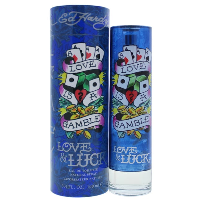 Christian Audigier Ed Hardy Love and Luck by Christian Audigier for Men - 3.4 oz EDT Spray Image 1