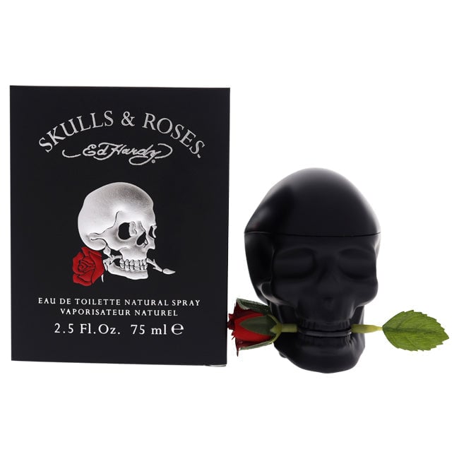 Christian Audigier Ed Hardy Skulls and Roses by Christian Audigier for Men - 2.5 oz EDT Spray Image 1