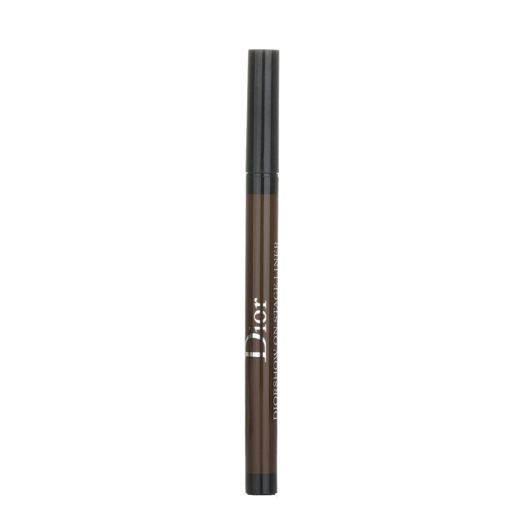 Christian Dior Diorshow On Stage Liner Waterproof Liquid Eyeliner - 091 Matte Black 0.55ml/0.01oz Image 9