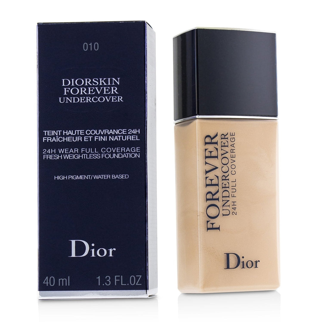 Christian Dior Diorskin Forever Undercover 24H Wear Full Coverage Water Based Foundation - 005 Light Ivory 40ml/1.3oz Image 2