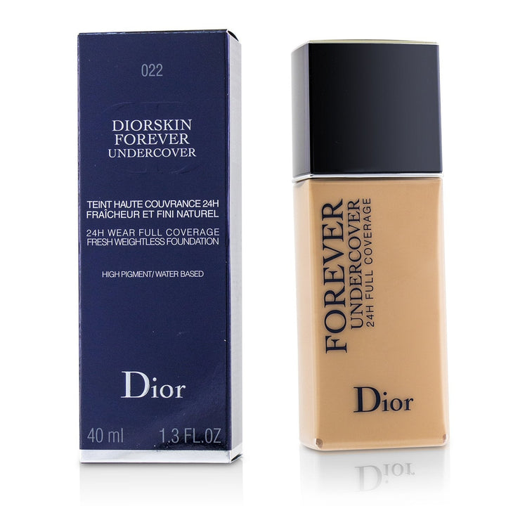 Christian Dior Diorskin Forever Undercover 24H Wear Full Coverage Water Based Foundation - 005 Light Ivory 40ml/1.3oz Image 4