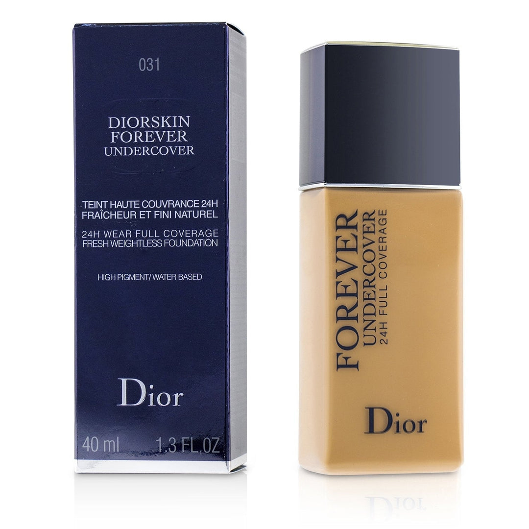 Christian Dior Diorskin Forever Undercover 24H Wear Full Coverage Water Based Foundation - 005 Light Ivory 40ml/1.3oz Image 8