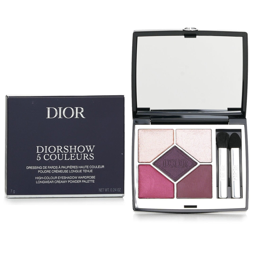 Christian Dior Diorshow 5 Couleurs Longwear Creamy Powder Eyeshadow Palette - 183 Plum Tutu 7g/0.24oz Image 2